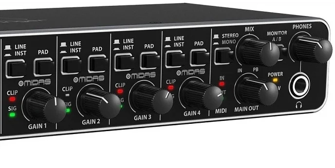 Внешняя звуковая карта BEHRINGER UMC404HD - рис.5