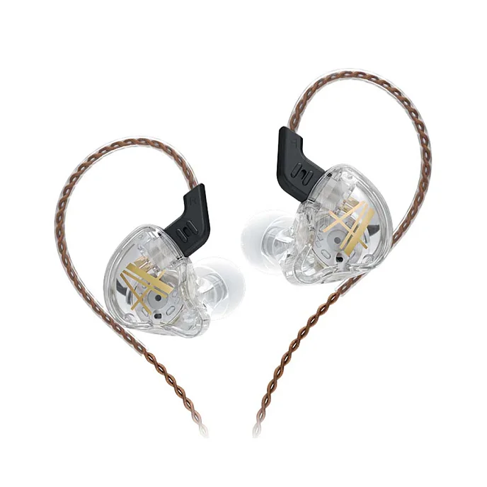 Наушники внутриканальные CCA CA2 Transparent without mic - рис.0