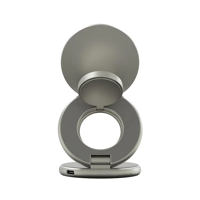 Беспроводная зарядка Magssory Signature Disc Pro Qi2 Titan 3in1 for Apple - рис.3