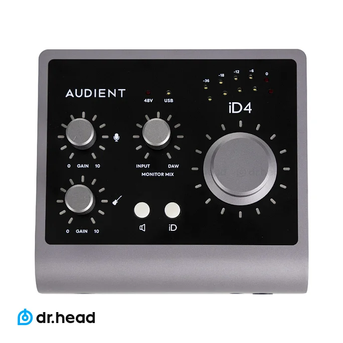 Аудиоинтерфейс Audient iD4 MKII Black - рис.2