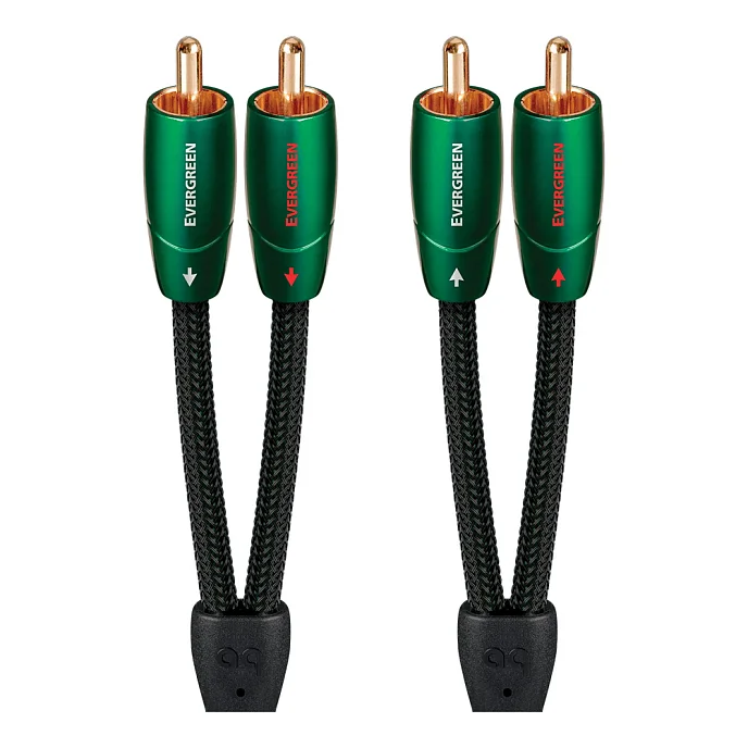 Кабель AudioQuest Evergreen 2RCA - 2RCA 0.6m - рис.0