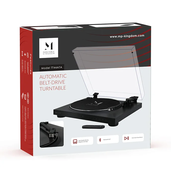 Проигрыватель винила Music Public Kingdom TT44ATA Black - рис.5