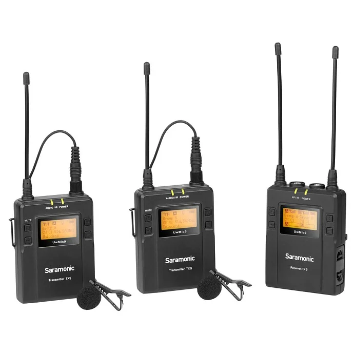 Радиосистема Saramonic UwMic9 TX9+TX9+RX9 - рис.0