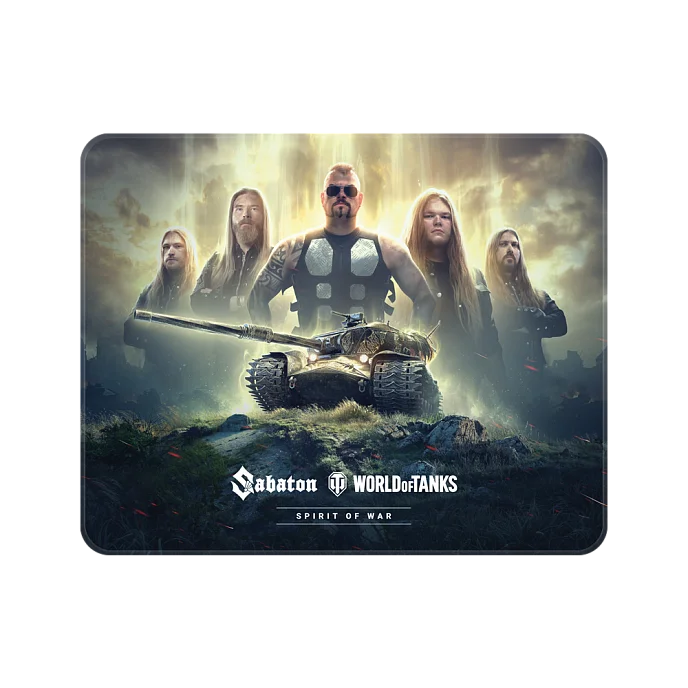 Коврик для мыши World of Tanks Sabaton Band Limited Edition Large - рис.0