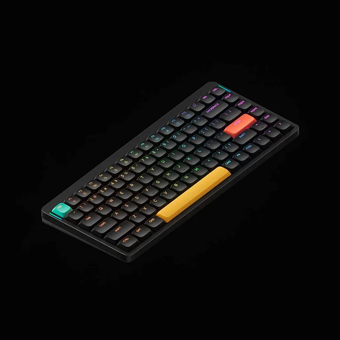 Клавиатура NuPhy Air75 V2 Blue Switch Basalt Black - рис.7