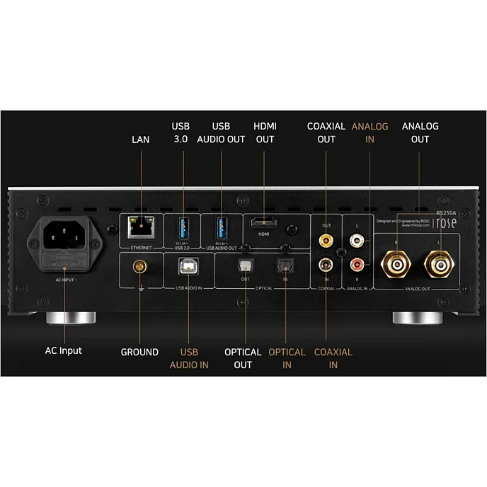 Сетевой аудиоплеер Rose RS250 - рис.7