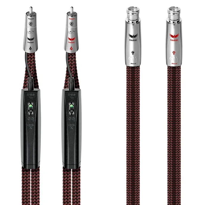 Кабель AudioQuest FireBird RCA-RCA 0.75 m - рис.1