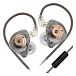 Наушники внутриканальные KZ EDX PRO X with mic Gray - рис.0