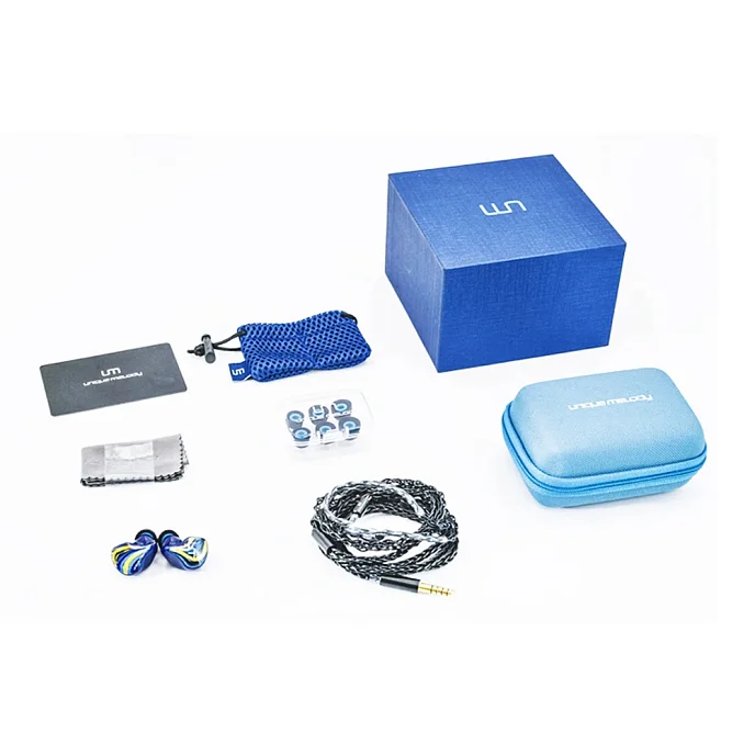 Наушники внутриканальные Unique Melody From the Start Blue - рис.3