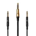 Кабель Meze Mono 3.5mm - 3.5mm Standard Black Gold 3m - рис.0