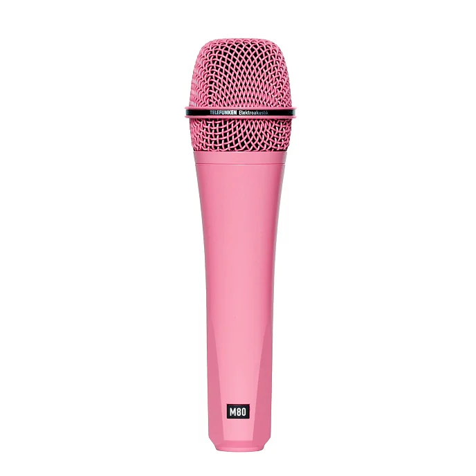 Микрофон вокальный Telefunken M80 Full Pink - рис.2