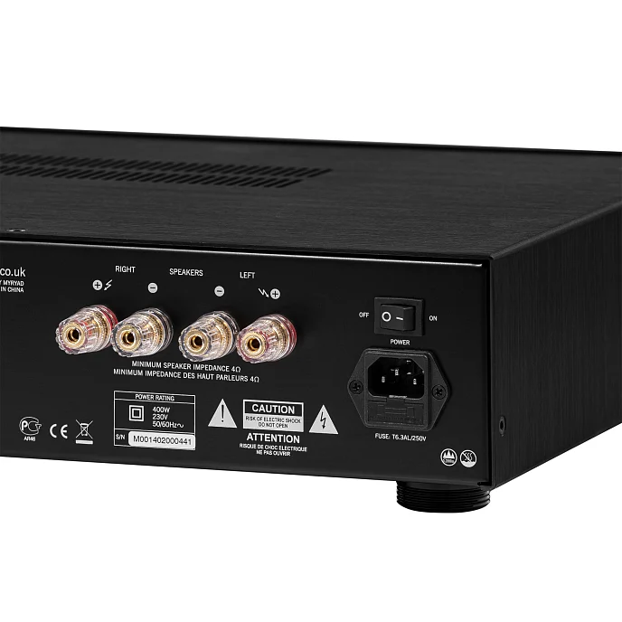 Интегральный усилитель Myryad Z350 Black - рис.3