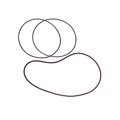 Пассик VPI Avenger Rim Drive Belt Set