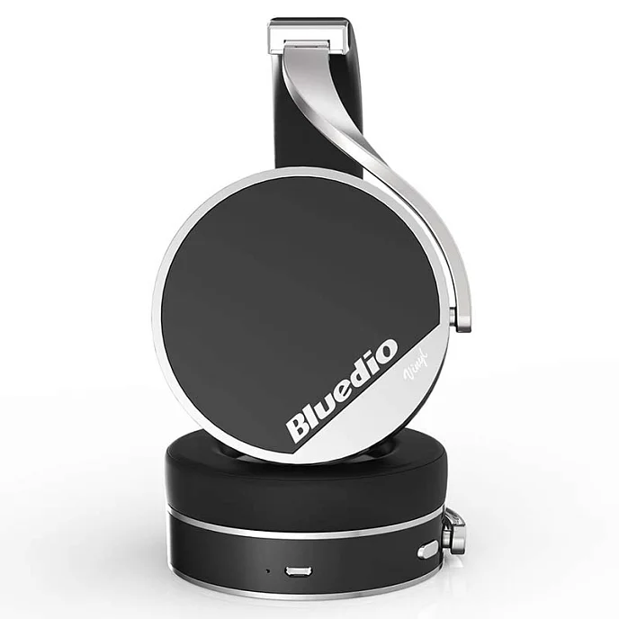 Беспроводные наушники Bluedio Vinyl Plus Black - рис.7