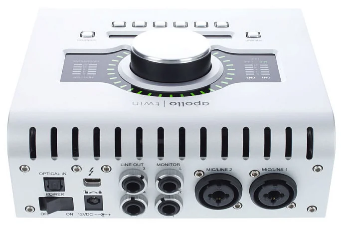Аудиоинтерфейс Universal Audio APOLLO TWIN DUO silver - рис.6
