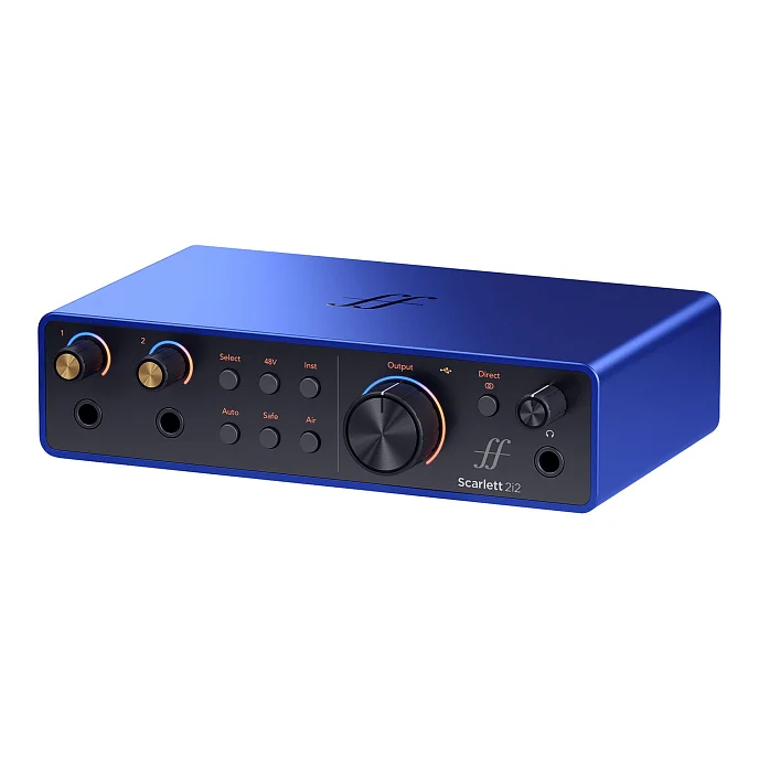 Аудиоинтерфейс Focusrite Scarlett 2i2 4th Gen Anniversary Edition Blue - рис.2