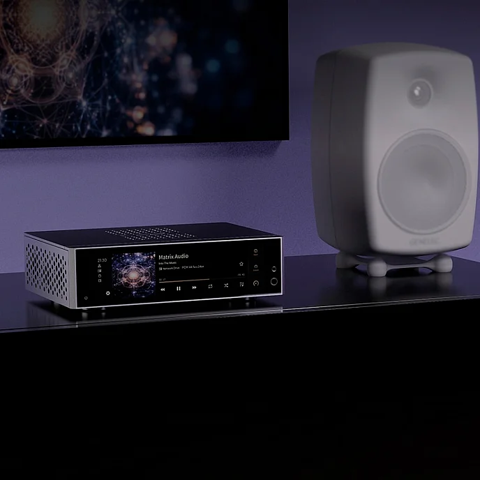 Усилитель для наушников с ЦАП Matrix Audio TS-1 Silver - рис.8