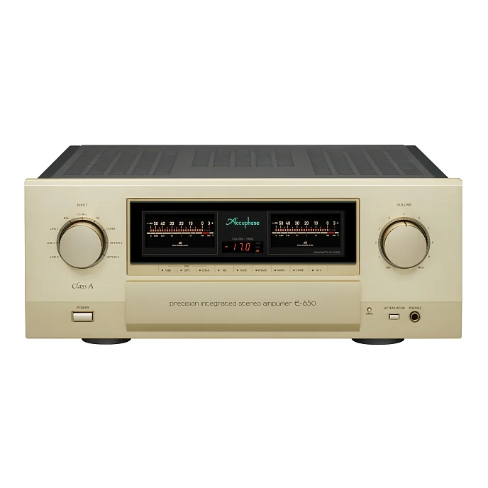 Интегральный усилитель Accuphase E-650 Gold - рис.0
