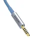 Кабель Dekoni Audio Ensemble 4.4mm Nylon Wrapped Cable with 2x3.5mm 1.32m - рис.1