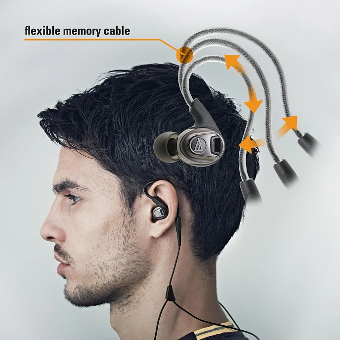 Наушники AUDIO-TECHNICA ATH-SPORT3 Black - рис.4