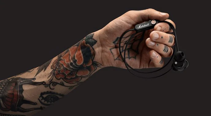 Беспроводные наушники Marshall Minor II Bluetooth Black - рис.10