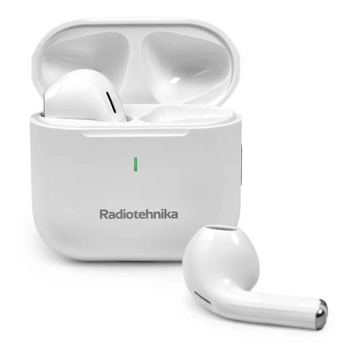 Беспроводные наушники Radiotehnika Impulse T2 White - рис.0