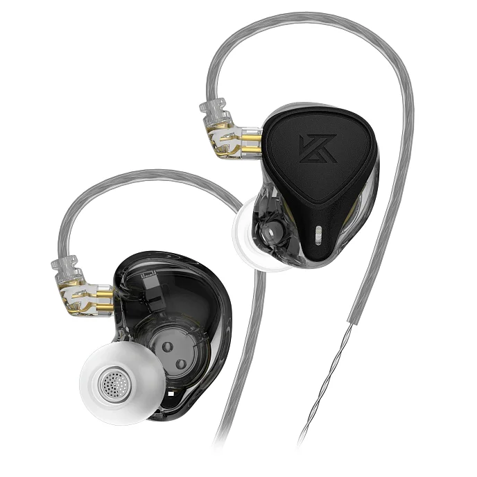 Наушники внутриканальные KZ ZEX Pro without Mic Black - рис.0