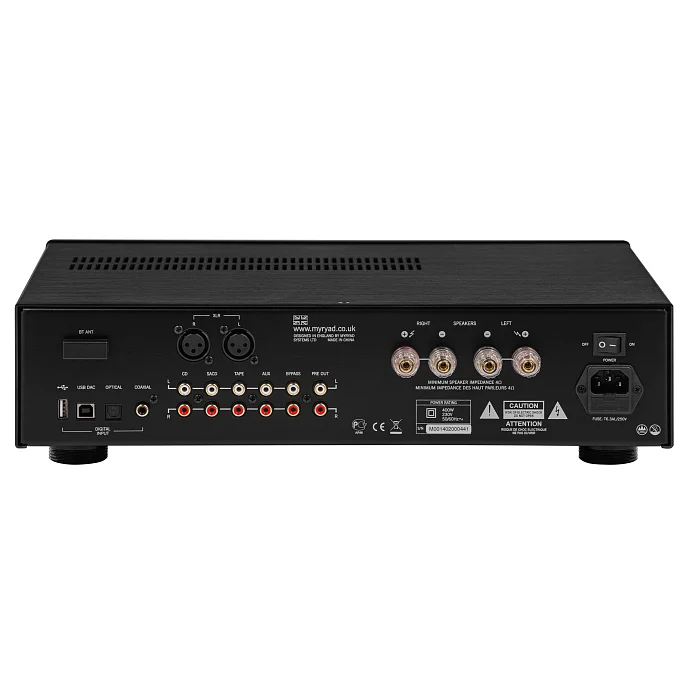 Интегральный усилитель Myryad Z350 Black - рис.1