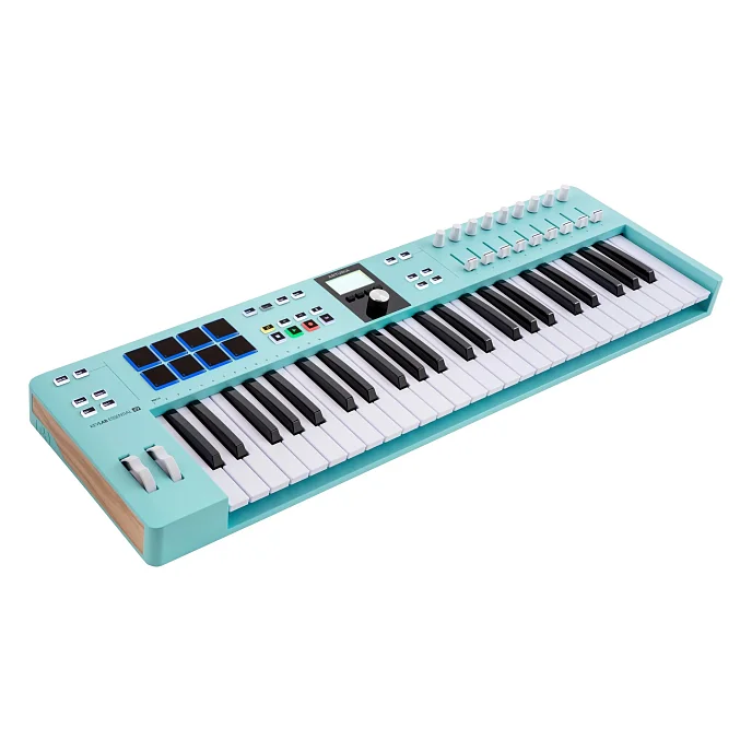 MIDI-клавиатура Arturia KeyLab Essential 49 MK3 Aquamarine - рис.2