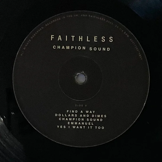 Виниловая пластинка Faithless - Champion Sound LP - рис.11