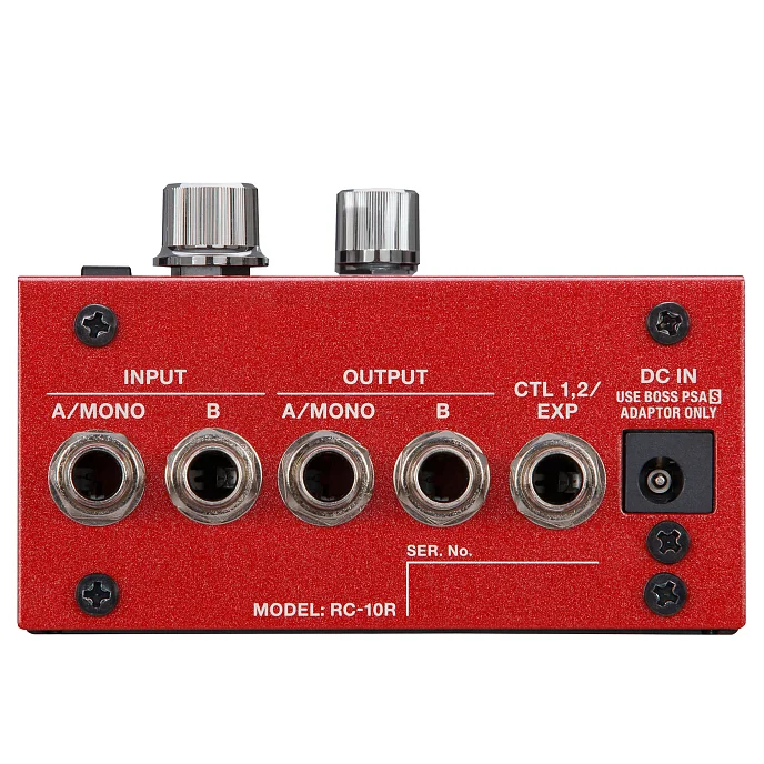 Студийное оборудование Boss RC-10R Rhythm Loop Station Red - рис.2
