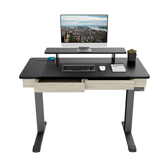 Компьютерный стол EUREKA ED-I55 Rustic Grey - рис.3