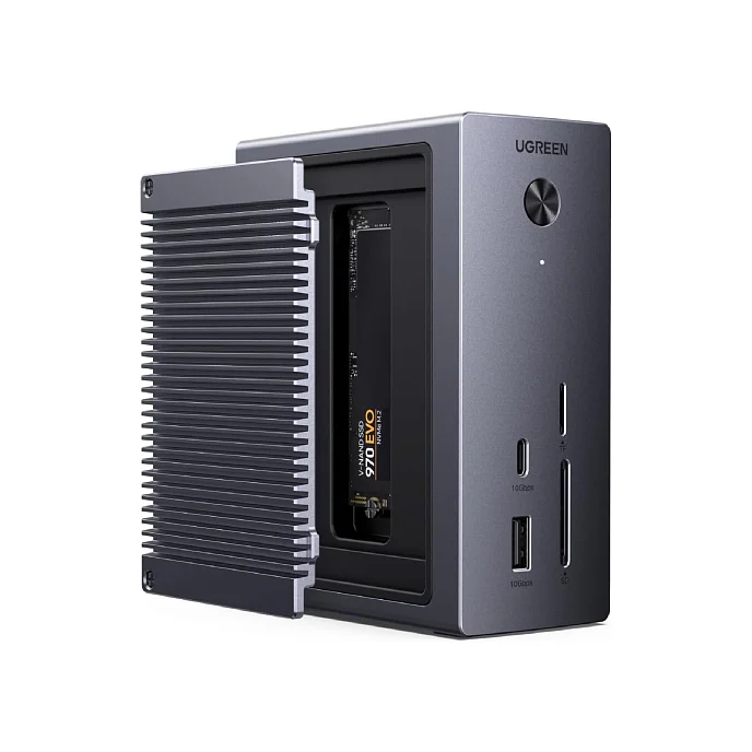 Док-станция Ugreen CM923 10-in-1 Docking Station Grey - рис.0