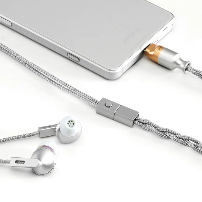 Наушники внутриканальные ddHiFi E13P Memory USB-C Silver - рис.5