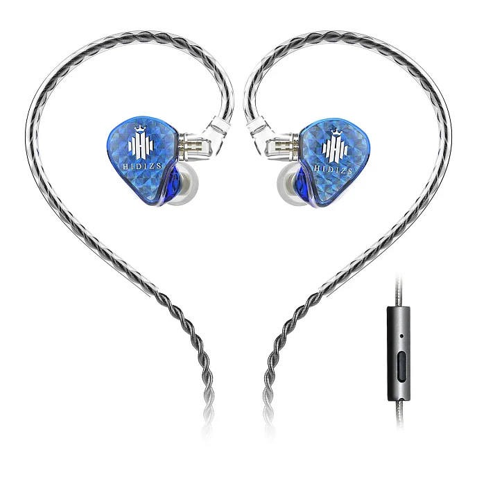 Наушники внутриканальные Hidizs MS1 Galaxy with mic Blue - рис.0