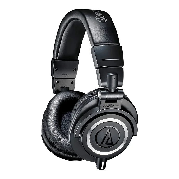Наушники полноразмерные Audio-Technica ATH-M50x Black - рис.0