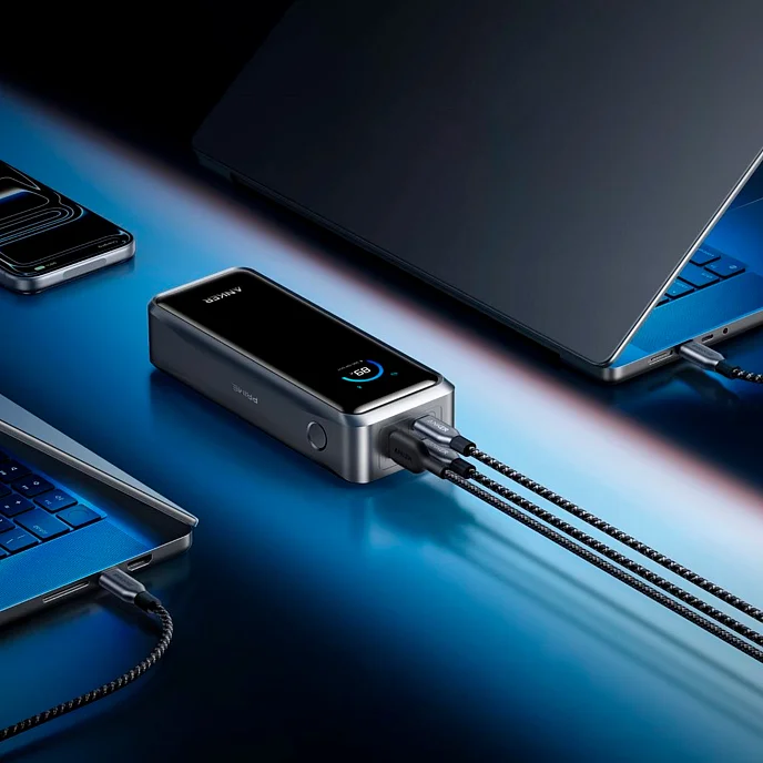 Портативный аккумулятор Anker Prime 26k mAh 300w Black - рис.5