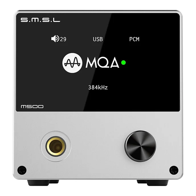 Усилитель-ЦАП для наушников SMSL M500 Silver - рис.1