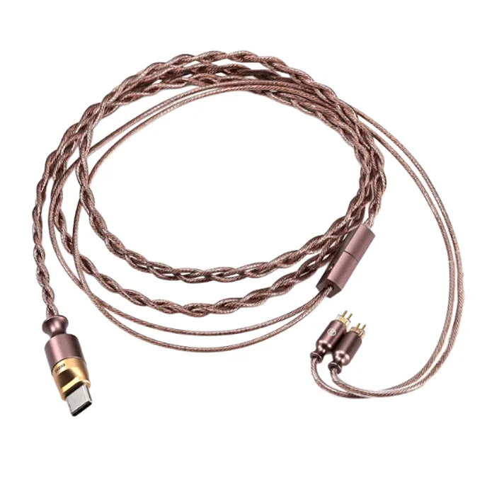 Кабель ddHiFi M130B Coffee 2-pin - рис.0