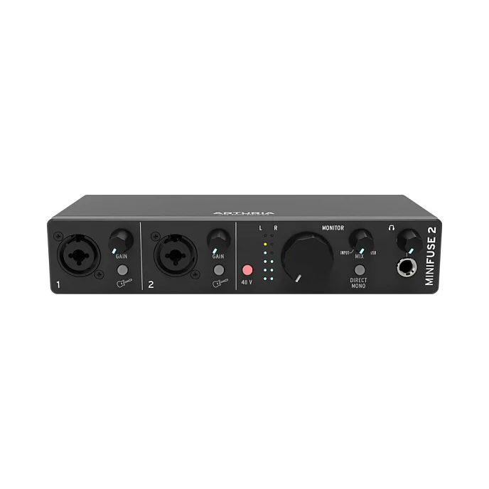 Аудиоинтерфейс Arturia MiniFuse 2 Black - рис.0
