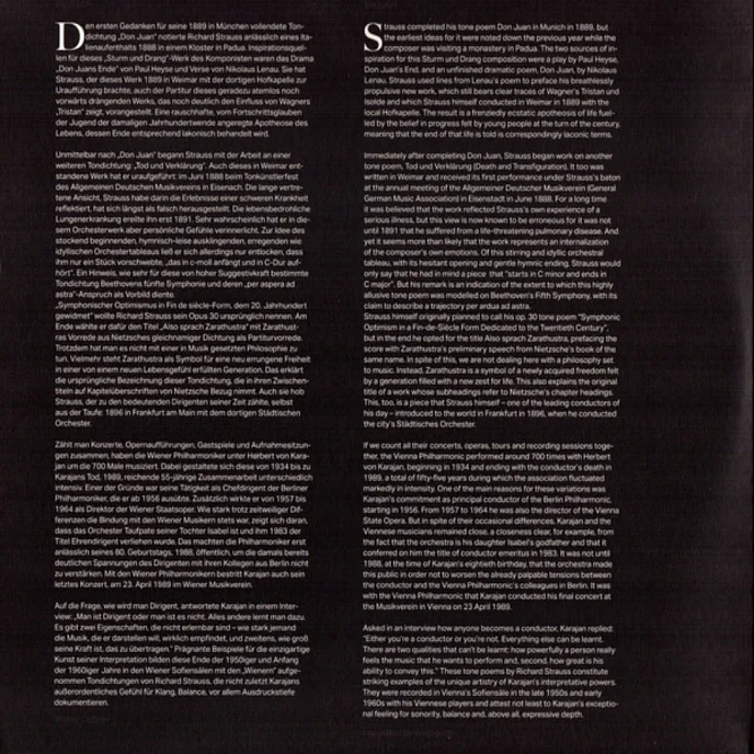 Виниловая пластинка Richard Strauss - Also Sprach Zarathustra - (Pro-Ject) LP - рис.15