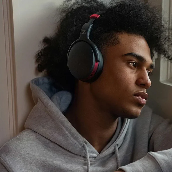 Беспроводные наушники Sennheiser HD 458BT Black / Red - рис.5