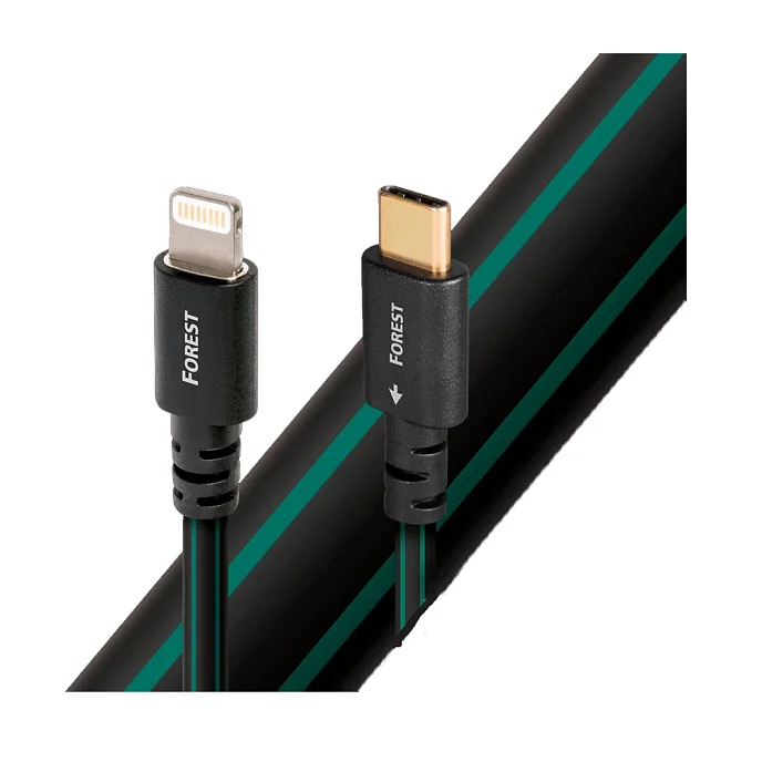 Кабель AudioQuest Forest Lightning - USB-C 1.5m - рис.0