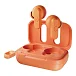 - рис.0 Беспроводные наушники Skullcandy Dime Orange Gold - рис.0