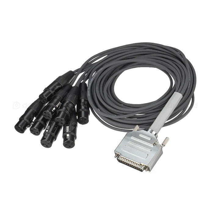 Кабель HeadMade Viper D-Sub (M) to 8*XLR(F) 1.5m - рис.0