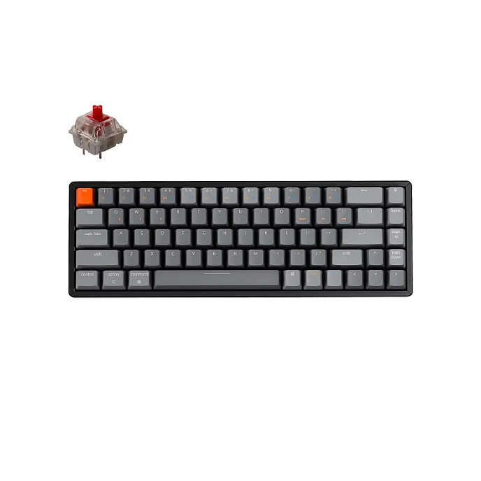 Клавиатура Keychron K6 Gateron G Pro Red Switch - рис.0