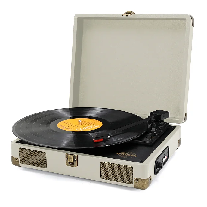 Проигрыватель винила Ritmix LP-100 Cream - рис.2