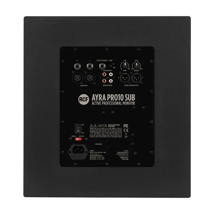 Сабвуфер RCF Ayra PRO 10S Black - рис.3