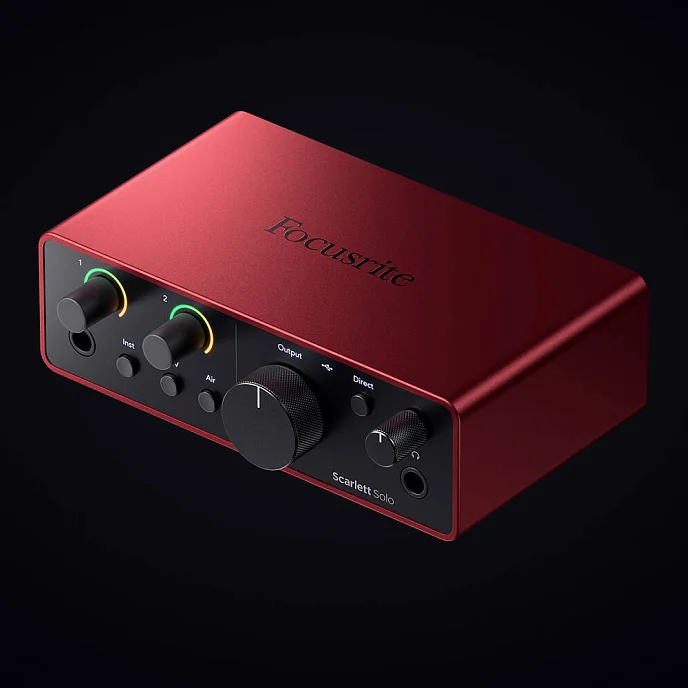 Аудиоинтерфейс Focusrite Scarlett Solo 4th Gen - рис.5