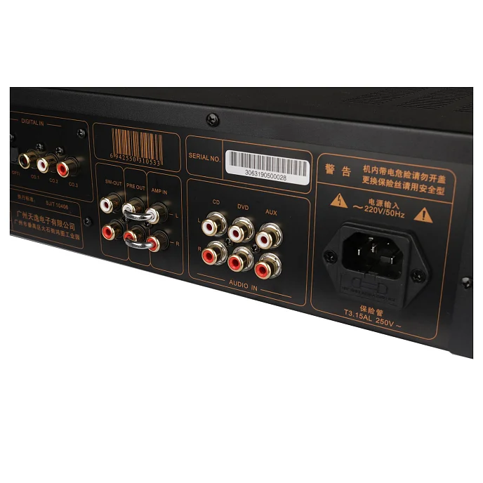 Интегральный усилитель ToneWinner AD-66D Pro Black Silver - рис.4